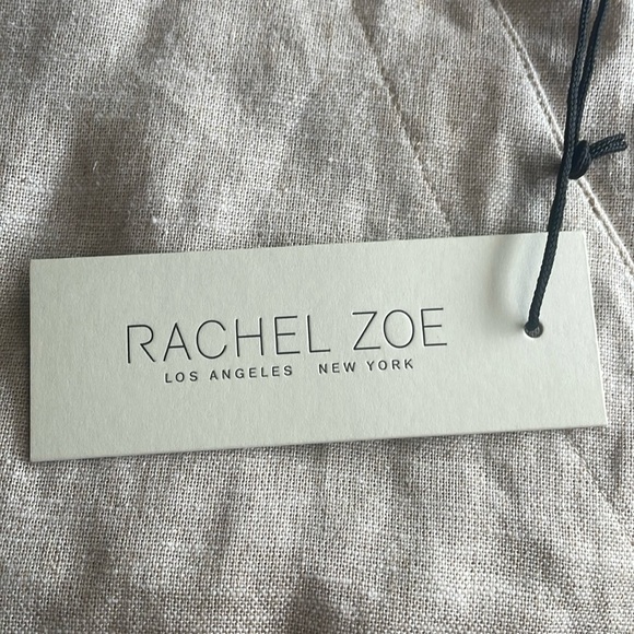 New Rachel Zoe Linen Blend  Pocket Mini Skirt - Picture 4 of 12